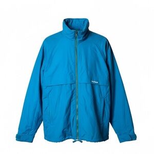 Helly Hansen Vintage Windbreaker Jacket Blue SZ LARGE UNISEX
